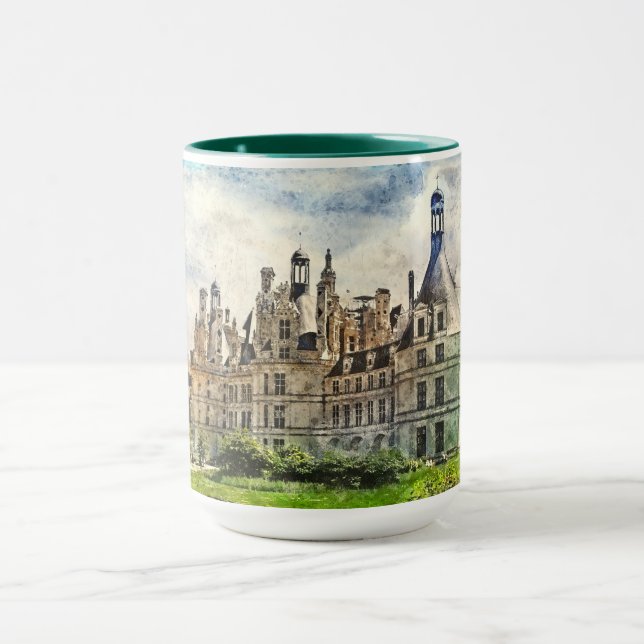 Chateau de Chambord, France. Mug (Center)