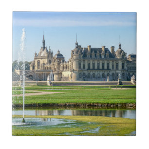 Chateau de Chantilly and Le Notre Garden - France Tile