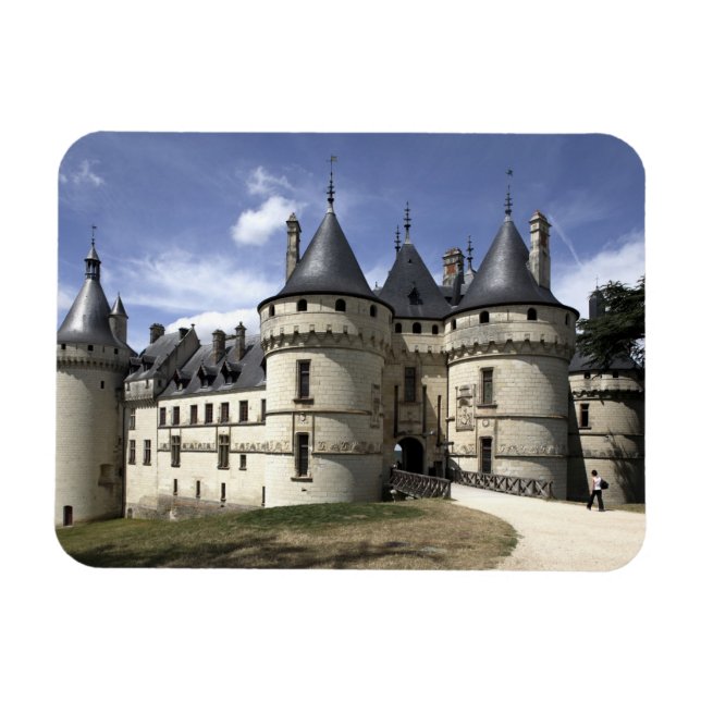 Chateau de Chaumont-Sur-Loire. Magnet (Horizontal)