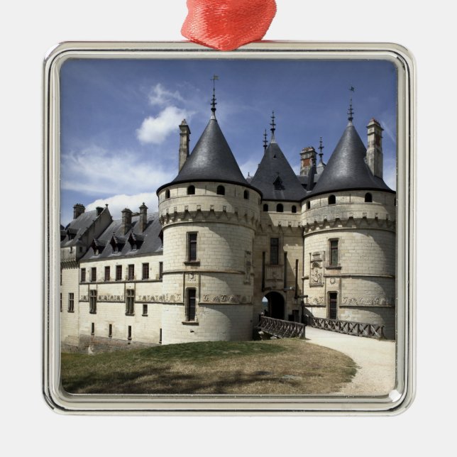 Chateau de Chaumont-Sur-Loire. Metal Tree Decoration (Front)
