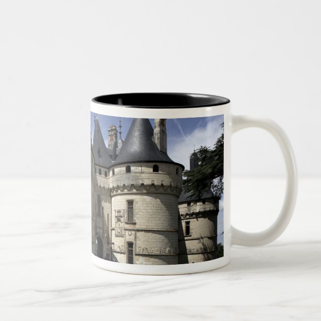 Chateau de Chaumont-Sur-Loire. Two-Tone Coffee Mug (Right)