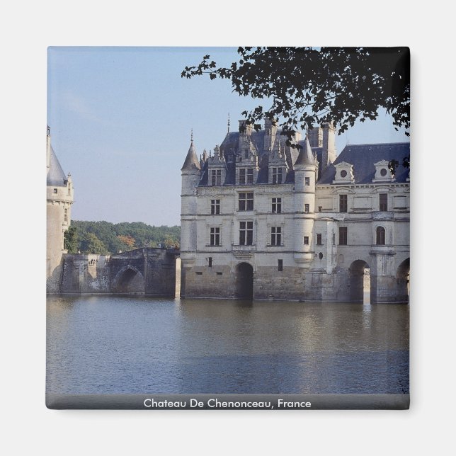 Chateau De Chenonceau, France Magnet (Front)