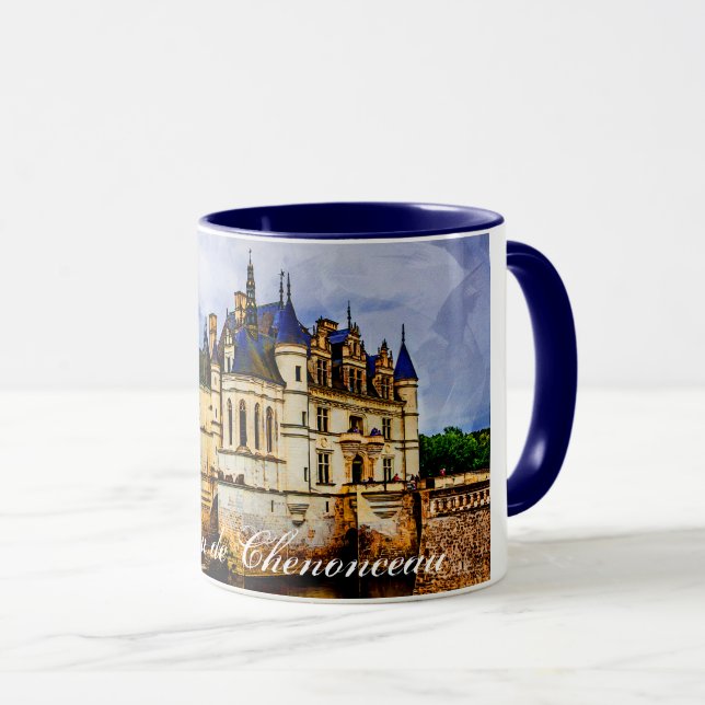 Chateau de Chenonceau. France. Mug (Front Right)