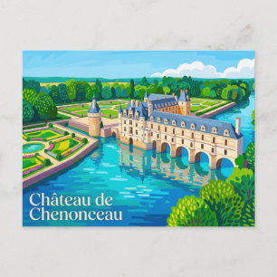 Château de Chenonceau France Postcard