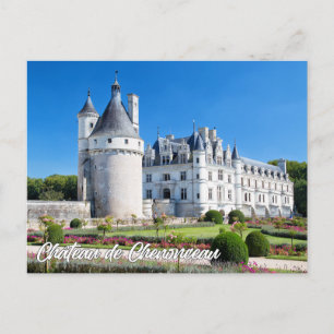 Chateau de Chenonceau, France Postcard