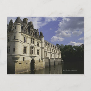 Chateau de Chenonceau in France Postcard