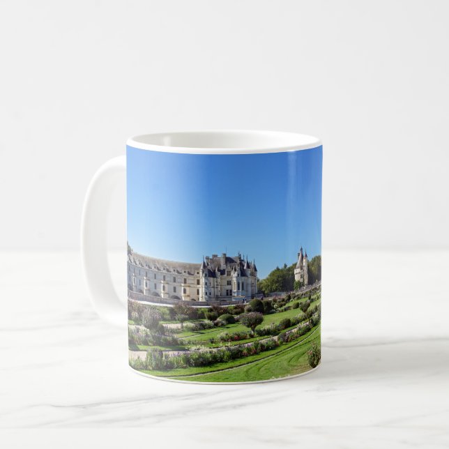 Chateau de Chenonceau in the Loire Valley - France Coffee Mug (Front Left)