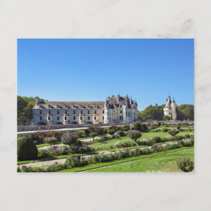 Chateau de Chenonceau in the Loire Valley - France Postcard