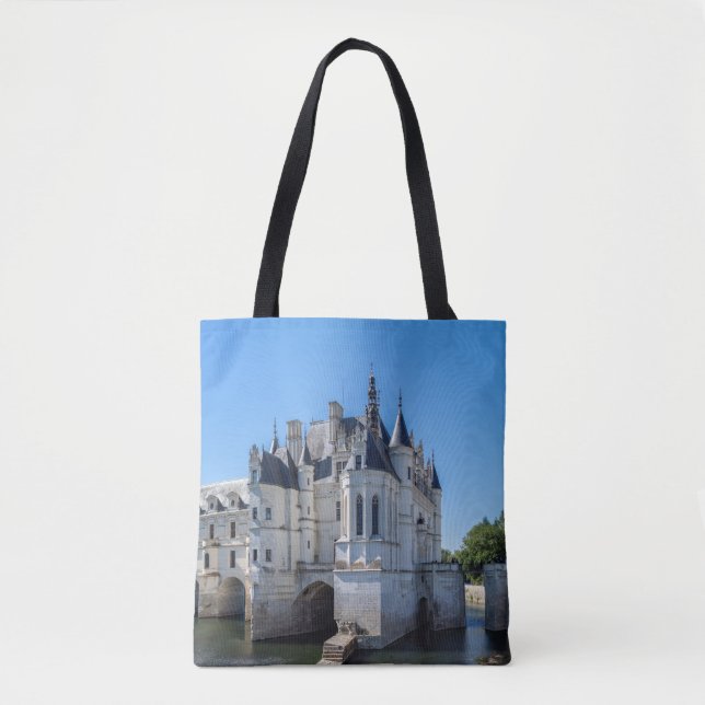Chateau de Chenonceau in the Loire Valley - France Tote Bag (Front)