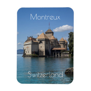 Chateau de Chillon in Montreux, Switzerland Magnet