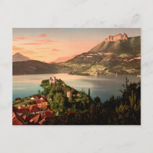 Chateau de Duingt, Annecy, France Postcard