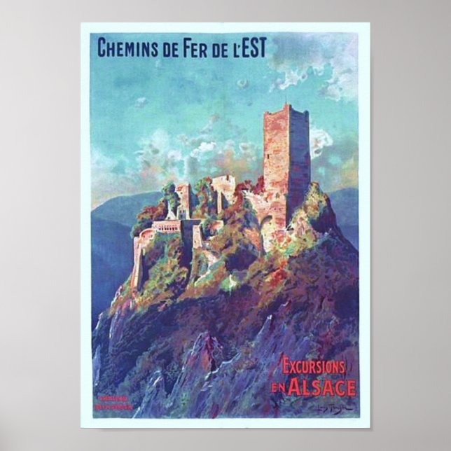 Chateau de St. Ulrich Poster (Front)