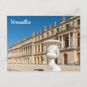 Chateau de Versailles facade - France Postcard