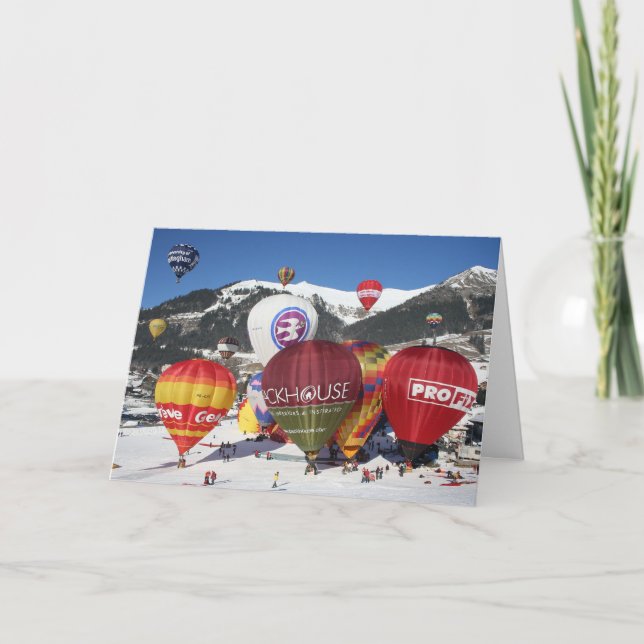 Chateau d'Oex Holiday Card (Front)