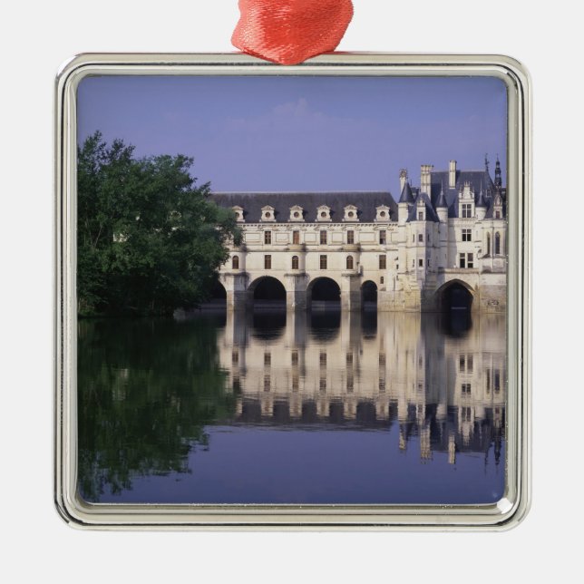 Chateau du Chenonceau, Loire Valley, Metal Tree Decoration (Front)