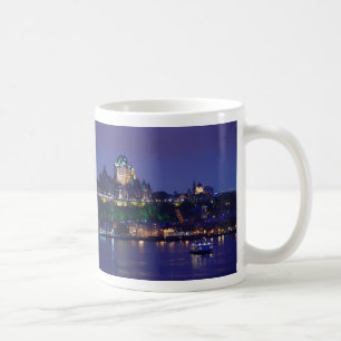 Chateau Frontenac Castle Hotel Night Quebec City Coffee Mug