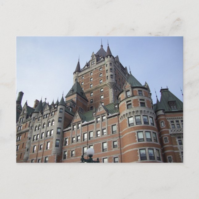 Chateau Frontenac postcard (Front)