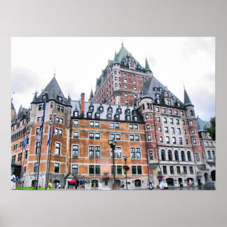 Chateau Frontenac Poster
