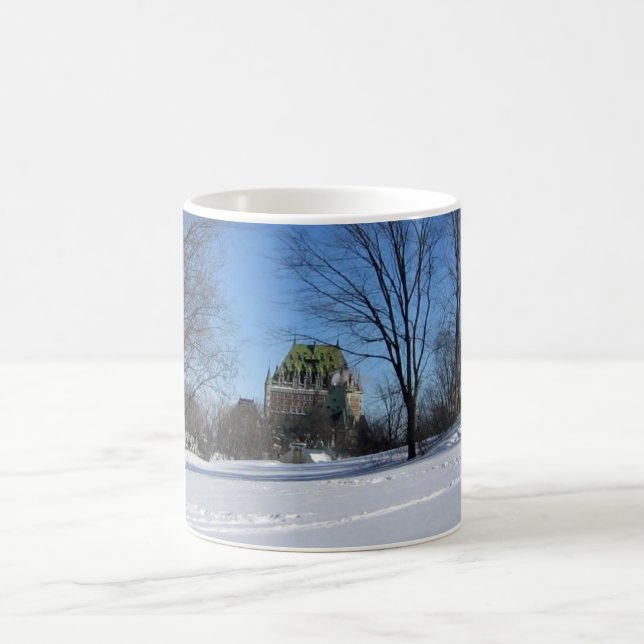 Chateau Frontenac, Quebec, Canada Coffee Mug (Center)