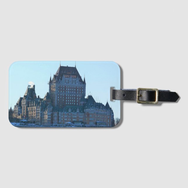 Chateau Frontenac, Quebec, Canada Luggage Tag (Front Horizontal)