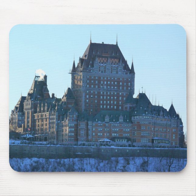Chateau Frontenac, Quebec, Canada Mouse Mat (Front)