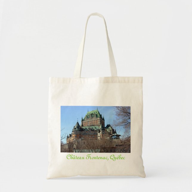 Château Frontenac, Québec, Canada Tote Bag (Front)