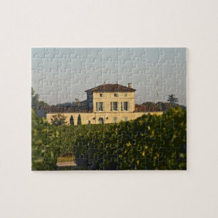 Chateau Lafleur Petrus and vineyard, in Pomerol, Jigsaw Puzzle