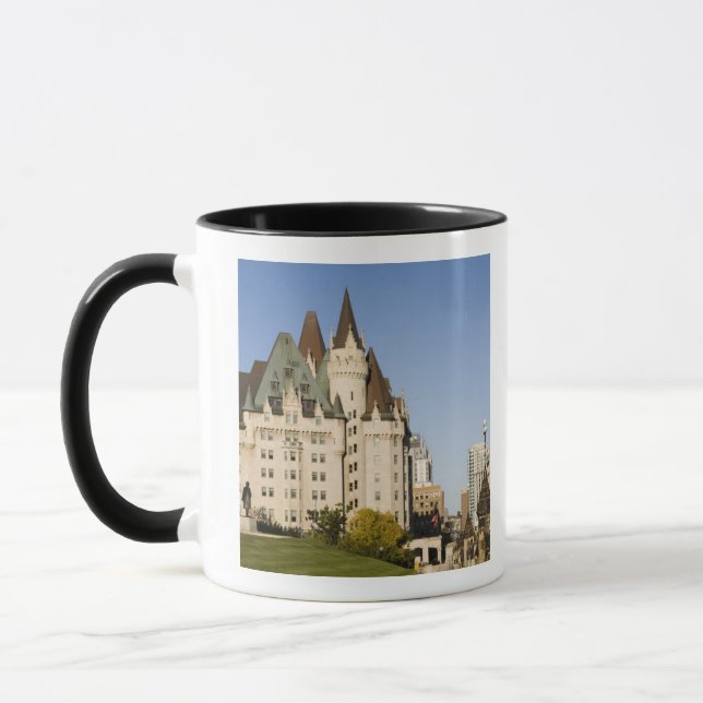 Chateau Laurier Hotel in Ottawa, Ontario, Canada 2 Mug (Left)