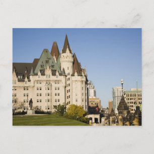 Chateau Laurier Hotel in Ottawa, Ontario, Canada 2 Postcard