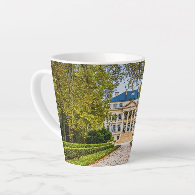 Chateau Margaux, France Latte Mug (Left Angle)