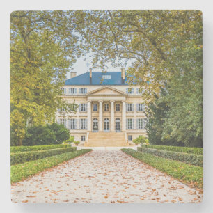 Chateau Margaux, France Stone Coaster