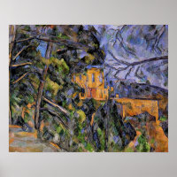 Chateau Noir by Paul Cezanne