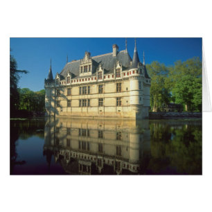 Chateau of Azay-le-Rideau, Indre-et-Loire,