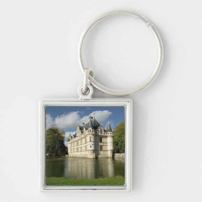 Chateau of Azay-le-Rideau, Indre-et-Loire, 2 Key Ring (Front)