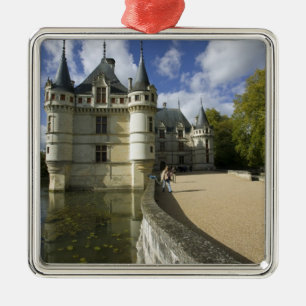 Chateau of Azay-le-Rideau, Indre-et-Loire, 3 Metal Tree Decoration
