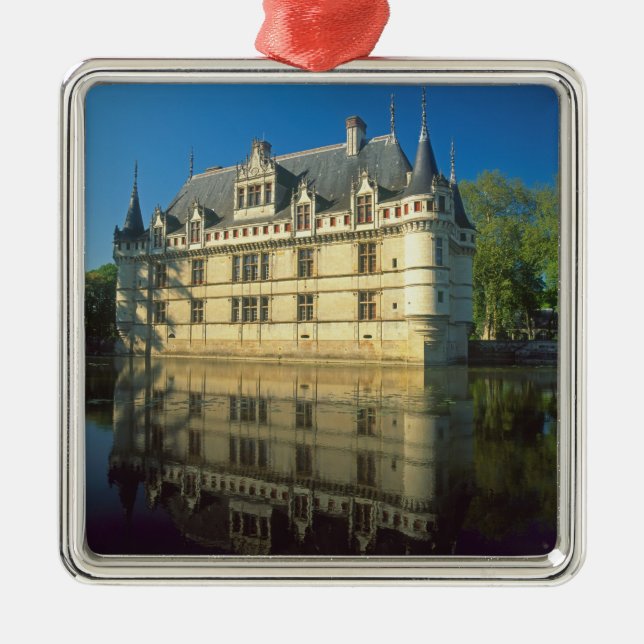 Chateau of Azay-le-Rideau, Indre-et-Loire, Metal Tree Decoration (Front)