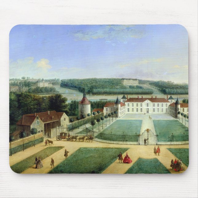 Chateau of Charles Guillaume Le Normant Mouse Mat (Front)