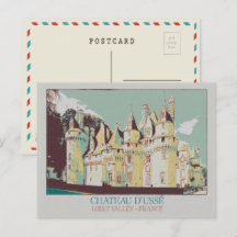 Château of Ussé in the Loire valley, France