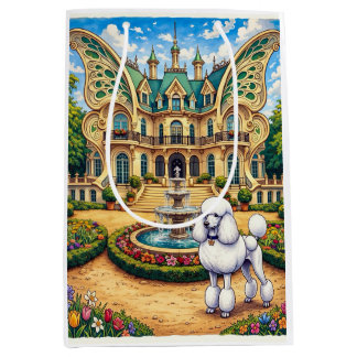 Château Papillion ,Poodle Medium Gift Bag