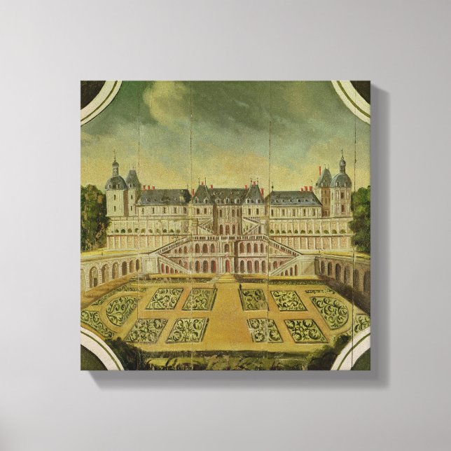Chateau Saint-Germain-en-Laye Canvas Print (Front)