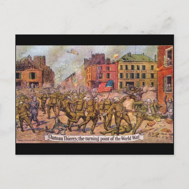 Chateau Thierry Postcard (Front)