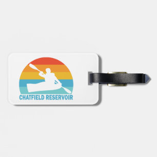 Chatfield Reservoir Colorado Kayak Luggage Tag