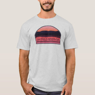 Chatfield Reservoir Colorado Red Sunrise T-Shirt