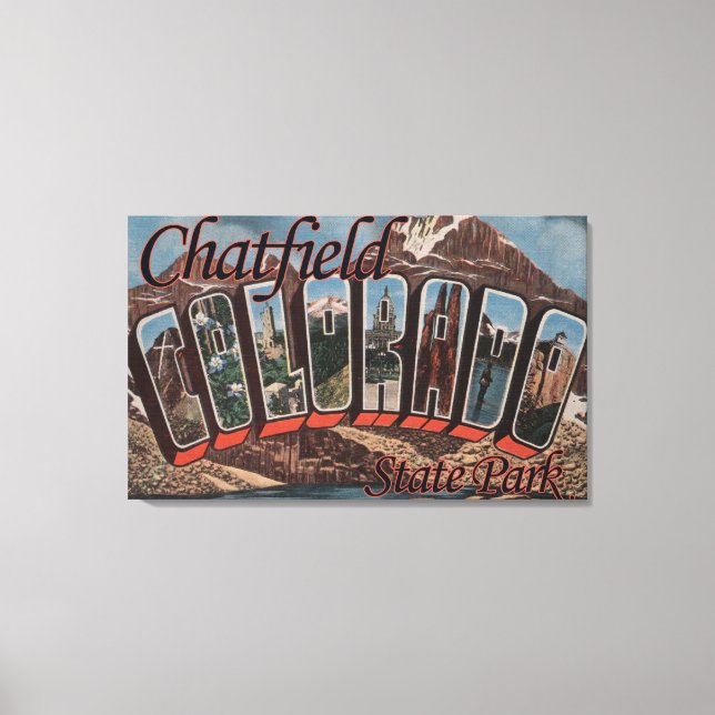 Chatfield State Park, Colorado Canvas Print (Front)
