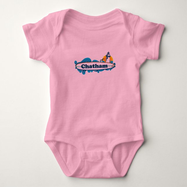 Chatham - Cape Cod. Baby Bodysuit (Front)