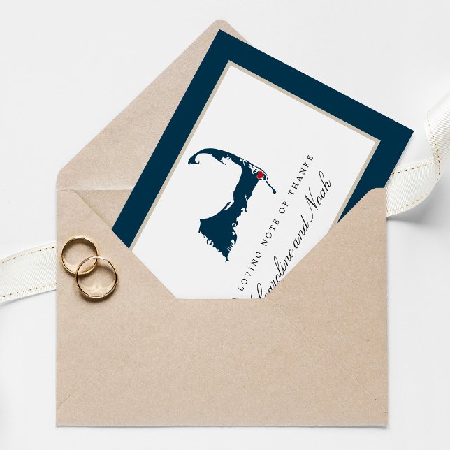 Chatham Cape Cod Blue Wedding Thank You (Creator Uploaded)
