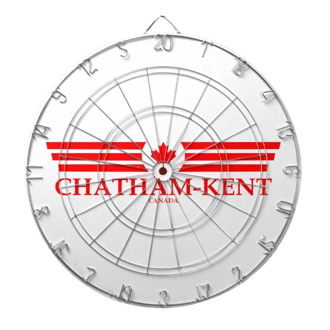CHATHAM-KENT DARTBOARD (Front)