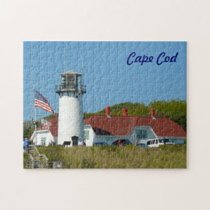 Chatham Light Cape Cod Massachusetts Jigsaw Puzzle