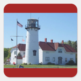 Chatham Light Square Sticker