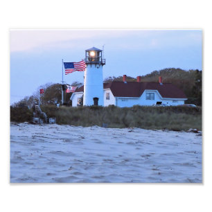Chatham Lighthouse Cape Cod MA Photo Print